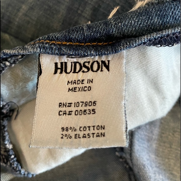 Hudson Jean Mini Skirt-Size 32 - Picture 3 of 11